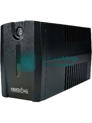 Источник бесперебойного питания Импульс ЮНИОР СМАРТ 800, 800/480 ВА/Вт, LED, USB, SCHUKOx2