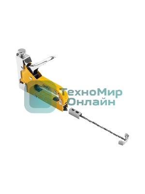 Мебельный степлер Deli DL238104 с набором скоб Набор: 2000шт дверные гвозди. 2000шт Т-гвозди. 2000шт U-гвозди.