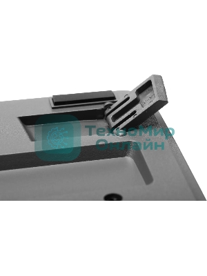 Клавиатура проводная A4Tech Fstyler FKS11, USB, черный/серый