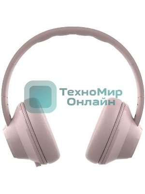 Беспроводные/проводные наушники Harper HB-412 светло-розовый, накладные, Bluetooth + проводной, до 5 ч