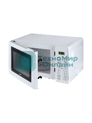 Микроволновая печь BBK 17MWS-785S/W белый, 17 л, 700 Вт, переключатели - сенсор