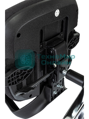 Кресло Бюрократ MC-412N-H черный, сетка, подголовник