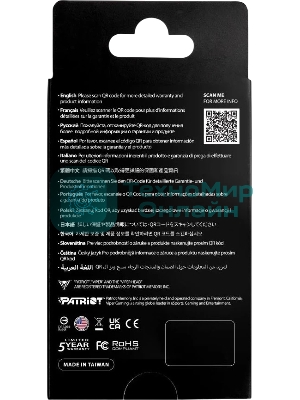 Накопитель SSD M.2 Viper 4.0Tb VP593 Series PV593P4TbM28H (PCI-E 5.0 x4, up to 14000/13000MBs, 3D TLC, 3000TbW, DRAM, NVMe 2.0, SM2508)