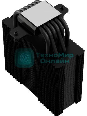 Устройство охлаждения(кулер) Thermalright Burst Assassin Vision 120 Soc-AM5/AM4/1200/1700/1851 черный 4-pin 25.6dB Al+Cu LCD Ret (BA120-VISION-BL)