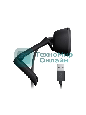 Веб-камера Logitech Webcam Brio 100, 1920x1080, GRAPHITE, защитная шторка