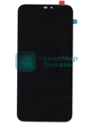 Дисплей для Honor 8C, Asus Zenfone Max (M2) ZB633KL в сборе с тачскрином, черный