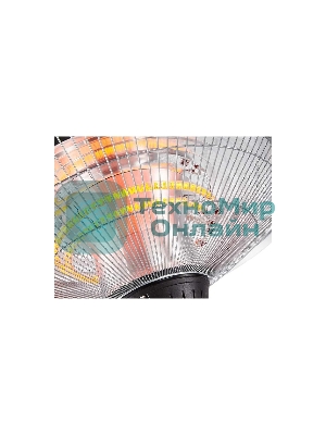 Обогреватель инфракрасный Ballu BIH-LT-3.0 серебристый, карбоновый, 3000 Вт, 20 м2