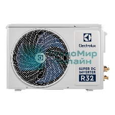 Наружный блок сплит-системы Electrolux Onix Super DC EACS/I-12HIX-BLACK/N8/out инвертор, 12000 BTU, 35 м², охлаждение, обогрев, осушение