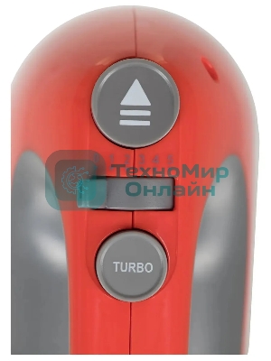 Миксер ручной Hyundai HYM-H4511 500 Вт, красный/серый