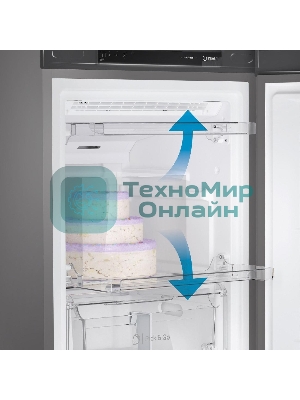 Морозильная камера Indesit DFZ 4150 G, серебристый, 204л, 6 ящиков