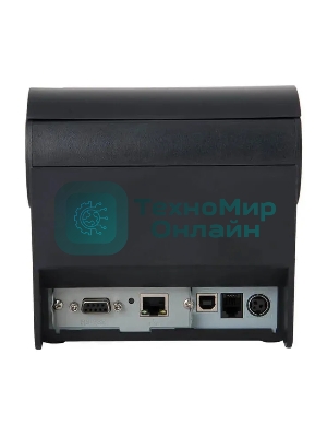 Чековый принтер Mertech MPRINT G80 прямая термопечать, 203 dpi, 250 мм/сек, Ethernet, RS-232, USB, Wi-Fi, черный