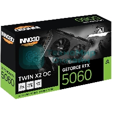 Видеокарта INNO3D RTX 5060 Twin X2 OC RTX5060, HDMI, DP*3, 8G,D7