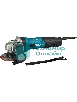 Угловая шлифовальная машина Makita GA5091X01 1900Вт 11500об/мин рез.шпин.:M14 d=125мм
