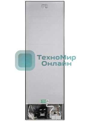 Холодильник Maunfeld MFF185SFSB черный мат. двухкамерный 211/104л морозилка снизу