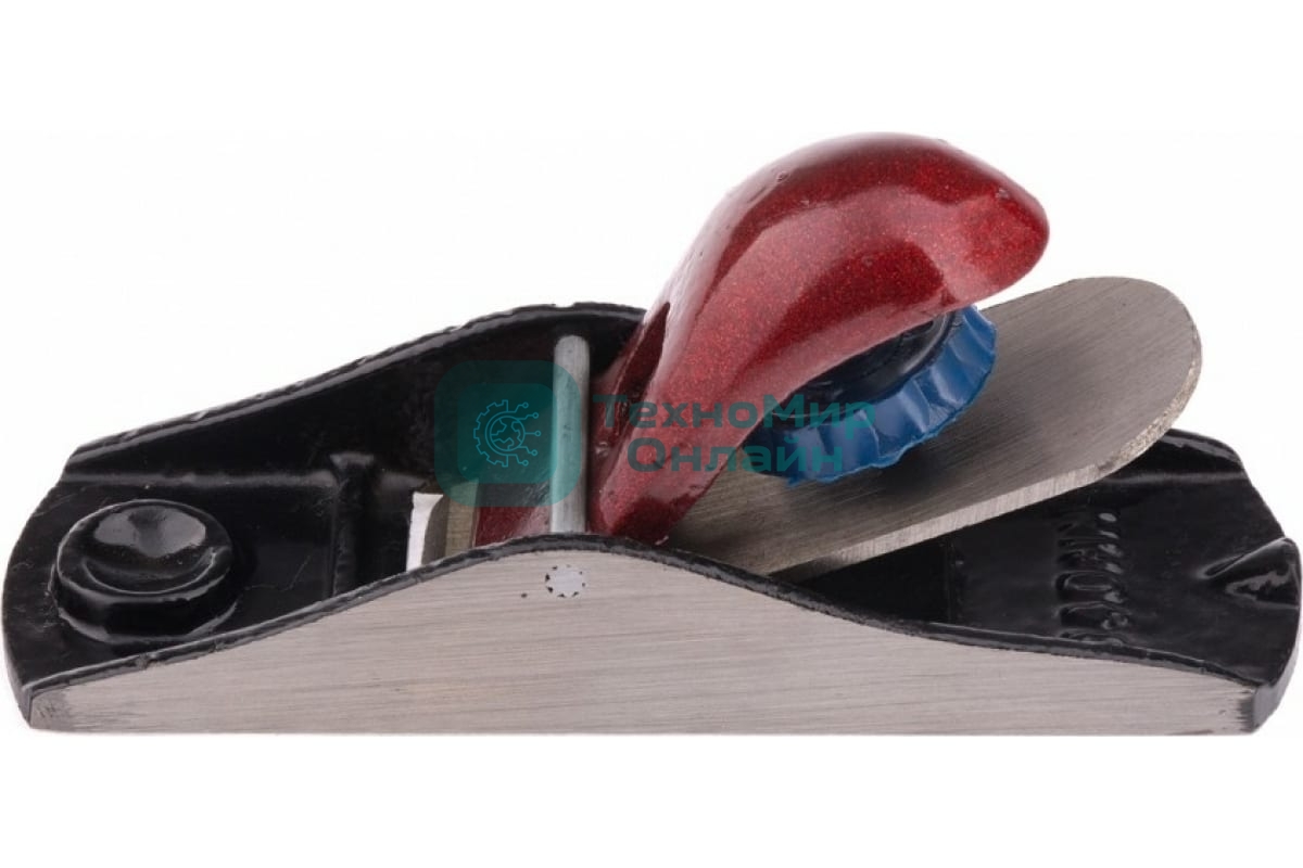 Рубанок Sparta 140х50 мм металлический малогабаритный