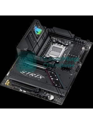 Материнская плата ASUS ROG STRIX B850-F GAMING WIFI, AM5, AMD B850, 4xDDR5, 2xSATA, 4xM.2, 1xPCIe 5.0 x16, 1xPCIe 4.0 x16, 1xPCIe x4, 1xDP, 1xHDMI, 1x2.5Gb LAN, 1xUSB-C 20Gbps, 1xUSB-C 10Gbps, 3xUSB-A 10Gbps, 4xUSB 5Gbps, 4xUSB 2.0, 3x3.5 мм, 7.1, ATX