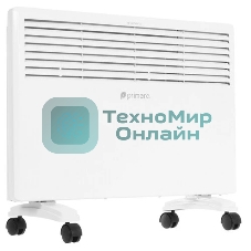 Конвектор электрический Primera PHP-1500-MWB, белый, 1500 Вт, 20 м2, термостат