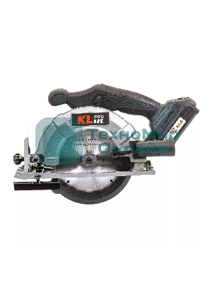 Профессиональная пила циркулярная бесщеточная KLPRO KLDAT18B-20 (18 В/2,0 А·ч)