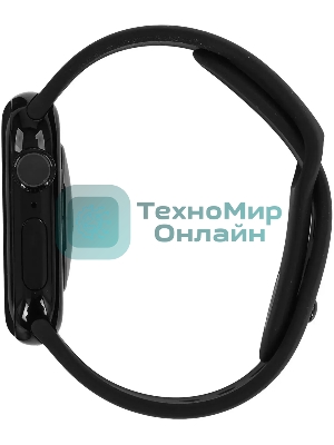 Умные часы Apple Watch Series 11 A3331 42мм OLED корп.черный Sport Band рем.черный разм.брасл.:M/L (MEQU4LW/A)