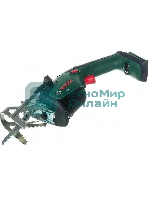 Аккумуляторная садовая сабельная пила Bosch KEO 18 LI, 1АКБ и З/У) 18В, 2А*ч (0600861A00)