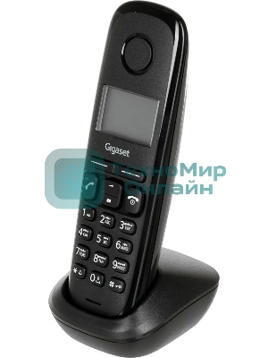 Радиотелефон Dect Gigaset A170 DUO черный (труб. в компл.:2шт) АОН