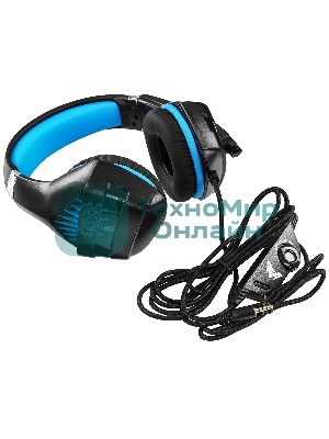 Гарнитура Crown CMGH-2001 чёрный, проводная