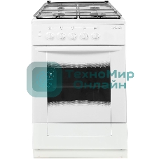 Плита газовая Лысьва ГП 400 М2С-2У белый, конфорок 4 шт, духовка 51 л, 50 см x 84 см x 60 см