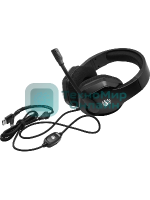 Гарнитура Bloody G260P чёрный, проводная, подсветка