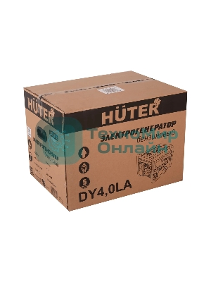Электрогенератор бензиновый Huter DY4,0LA, 3.3 кВт, 68 дБ, 40.3 кг