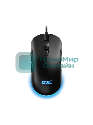 Мышь проводная Genius Scorpion M500 черный, 3200 dpi, USB, кнопки - 6