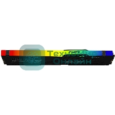 Оперативная память Kingston Fury Beast, DDR5, 16Gb (1x16GB), 6000MHz, CL36, DIMM, с радиатором, RGB, черный