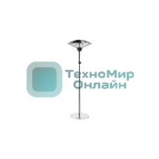 Обогреватель инфракрасный Ballu BIH-LT-3.0 серебристый, карбоновый, 3000 Вт, 20 м2