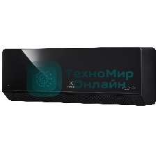 Внутренний блок сплит-системы Electrolux Onix Super DC EACS/I-12HIX-BLACK/N8/in инвертор, 12000 BTU, 35 м², 26 дБ, охлаждение, обогрев, осушение, черный
