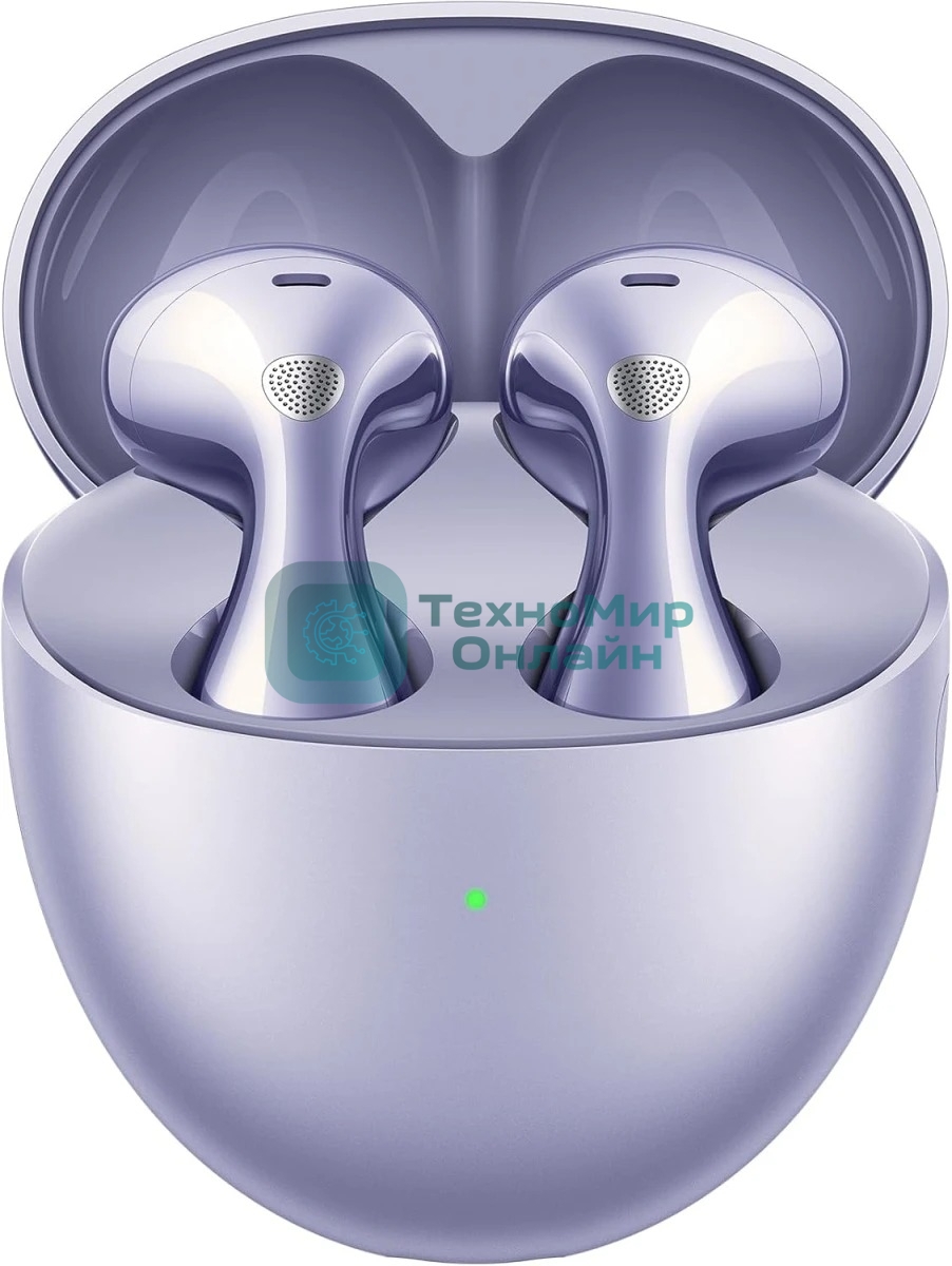 Наушники TWS Huawei FreeBuds 6 фиолетовый, вкладыши, Bluetooth, до 8 ч