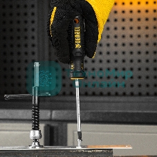 Отвертка Denzel PH2х100 мм, S2, 3к рукоятка