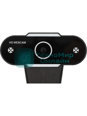 Веб-камера OKLICK OK-C012HD 1280x720, 30 кадр/с, USB Type-A, микрофон, универсальное крепление