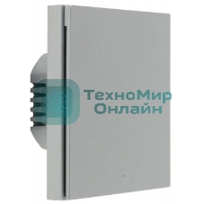 Выключатель умный Aqara H1 EU 1-нокл. с нейтралью серый (WS-EUK03GR)