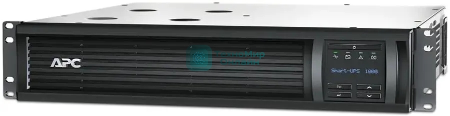 Источник бесперебойного питания APC Smart-UPS SMT1000RMI2UC 700Вт 1000ВА черный