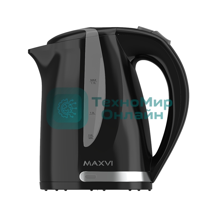Чайник электрический Maxvi KE1701P черный