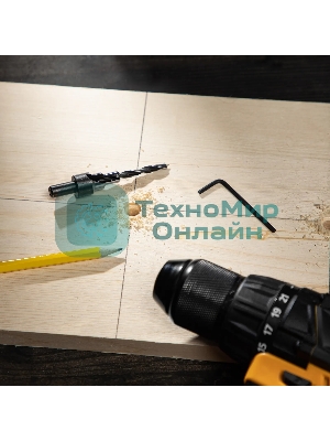 Набор сверл под конфирмат Denzel 3-5 мм, 4 шт