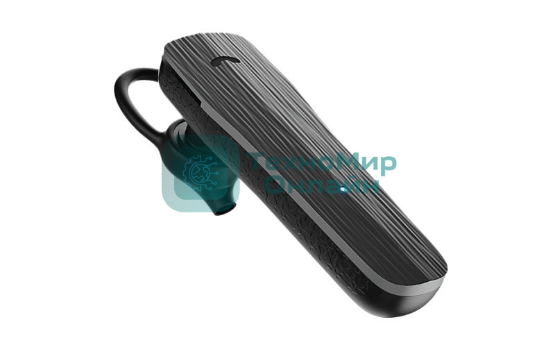 Беспроводная гарнитура Olmio BTH-05 черный, моно-гарнитура, Bluetooth, заушное крепление, до 4 ч