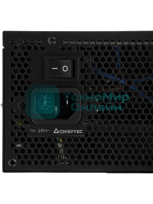 Блок питания Chieftec BDF-600S, 600Вт, 80 PLUS Bronze, 120мм, черный