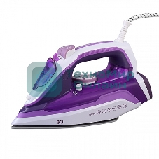 Утюг BQ SI1002 белый/фиолетовый, 2600 Вт, 30 г/мин, 140 г/мин, 320 мл