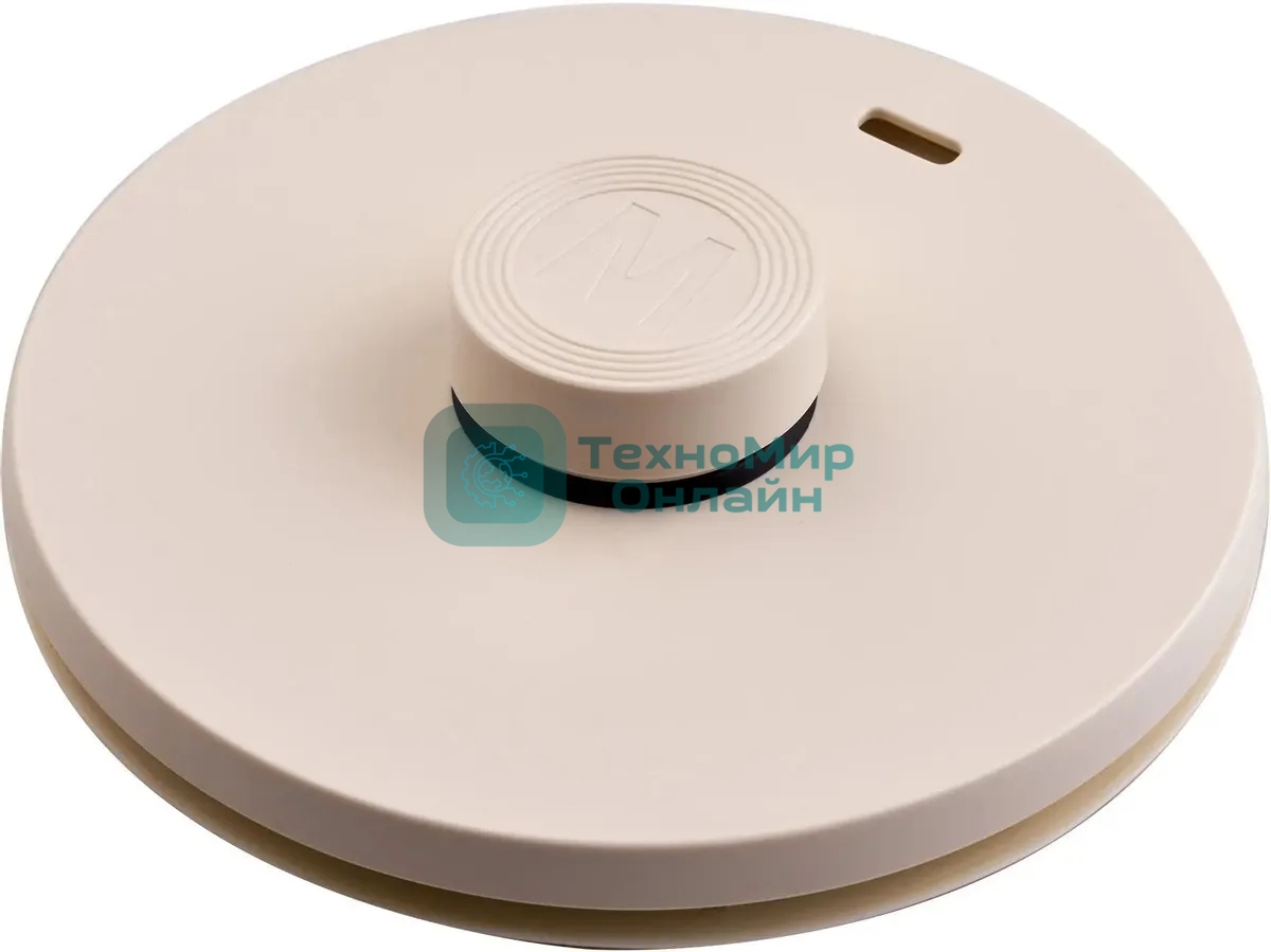 Чайник электрический Hyundai HYK-G7700 2.5 л, 2200 Вт, кремовый/черный корпус: стекло