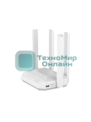 Маршрутизатор Keenetic Hopper (KN-3811) AX3000 10/100/1000BASE-TX/4G ready белый