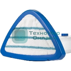 Швабра паровая Kitfort КТ-1048-3 белый/синий