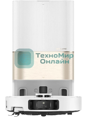 Робот-пылесос DREAME X40 Ultra Complete, 200Вт, белый/золотистый