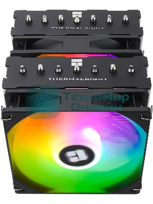 Кулер Thermalright Phantom Spirit 120 SE ARGb Soc-AM5/AM4/1151/1200/1700 черный 4-pin 25.6dB Al+Cu 765gr Ret (PS120-SE-ARGb)