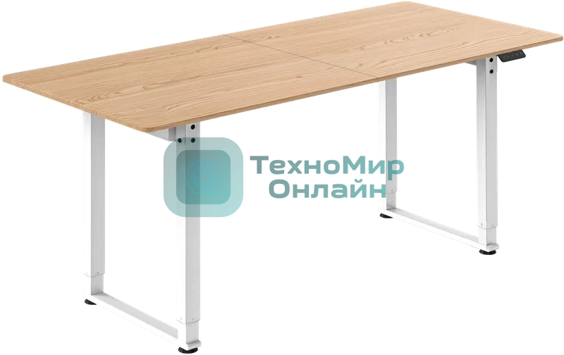 Стол офисный Defender Tempus дуб, 180x80, высота 72-117 см