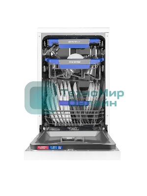 Посудомоечная машина Maunfeld MWF45230W, белый, 45 см, 10 компл., 49 дБ, класс A++